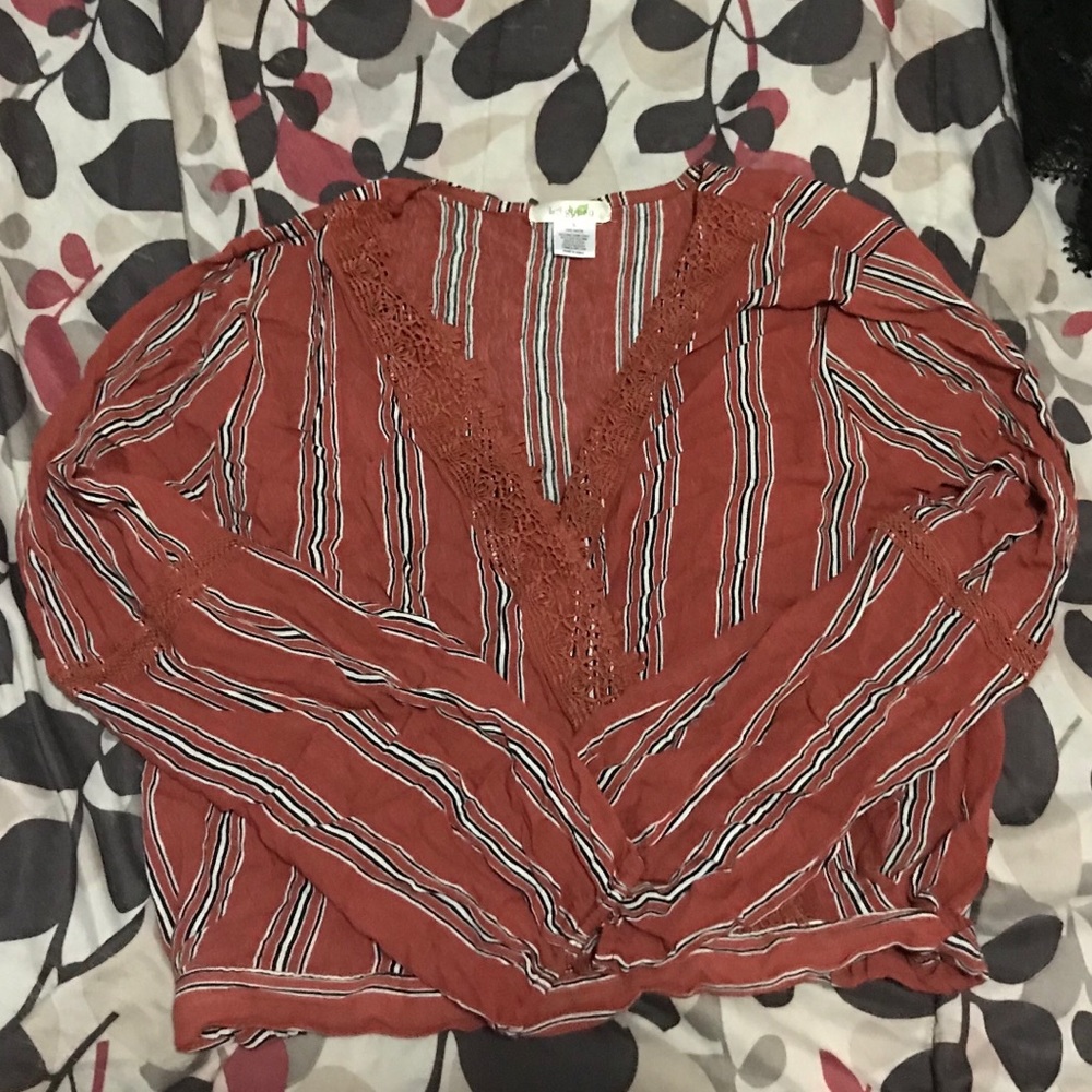 Cropped blouse